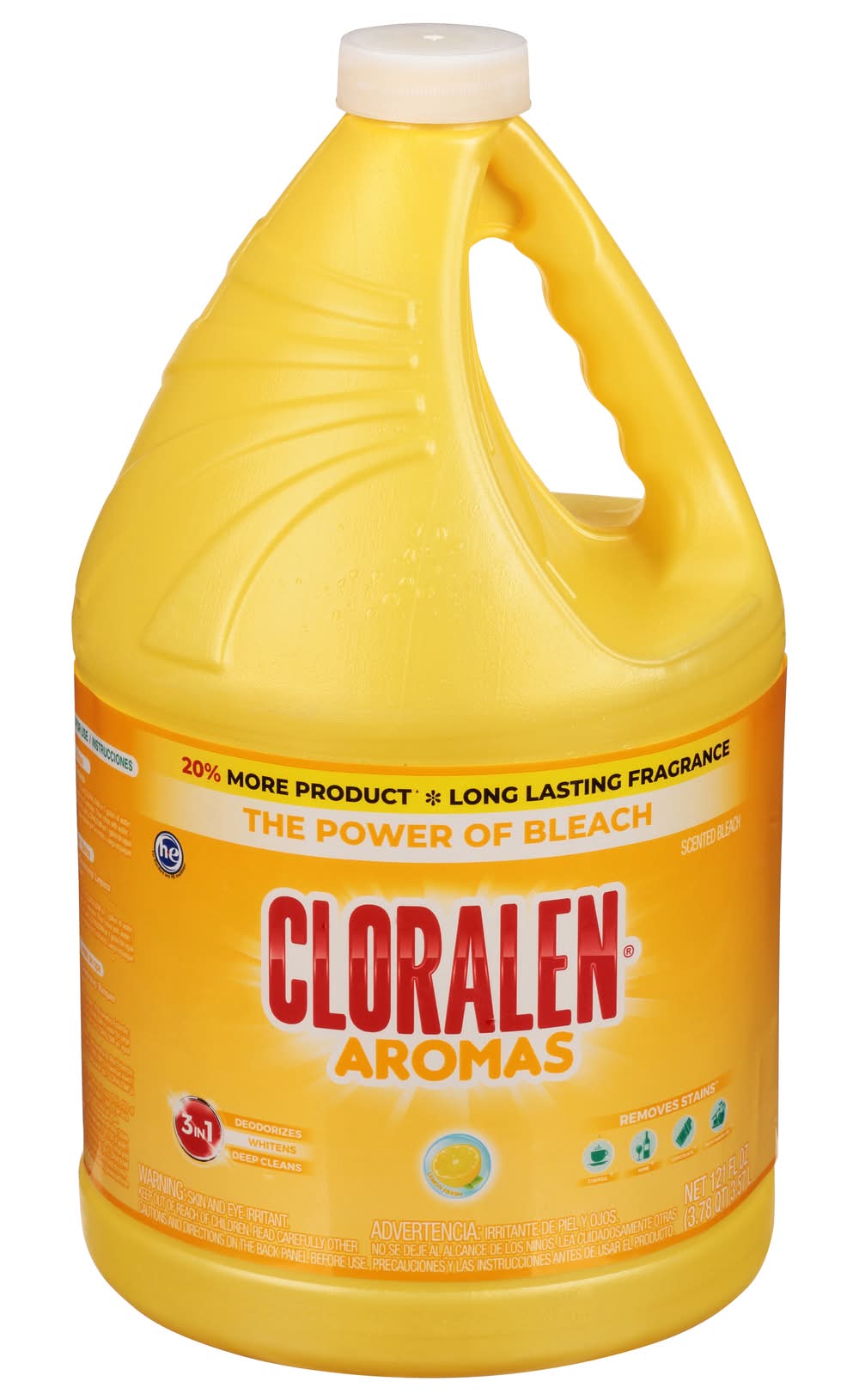 Cloralen Aromas Lemon Fresh Scent Bleach (121 fl oz)