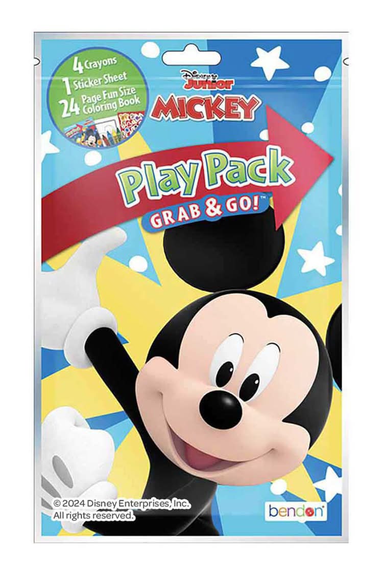 Bendon Disney Play Pack Grab & Go Coloring Book Assorted