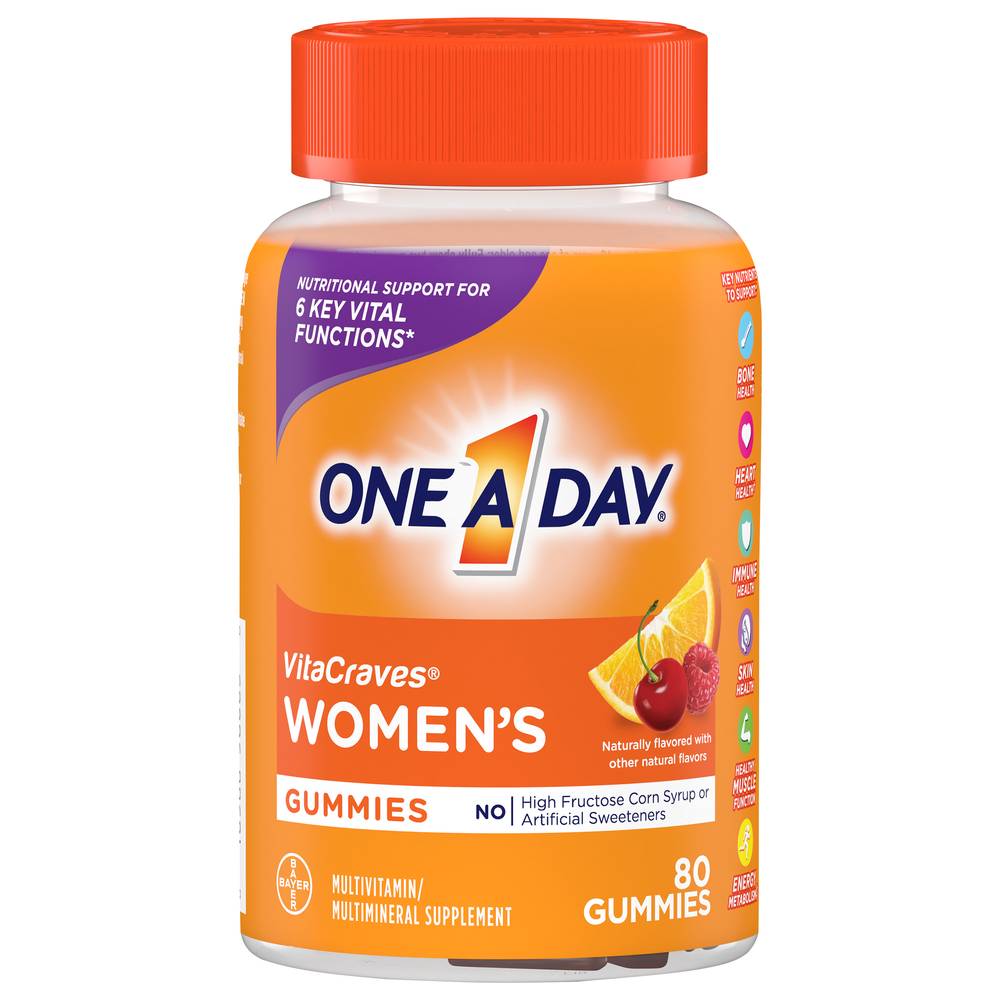 One a Day Women's Multivitamin/Multimineral Gummies (80 ct)