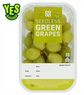 Co-op Green Grapes 500g