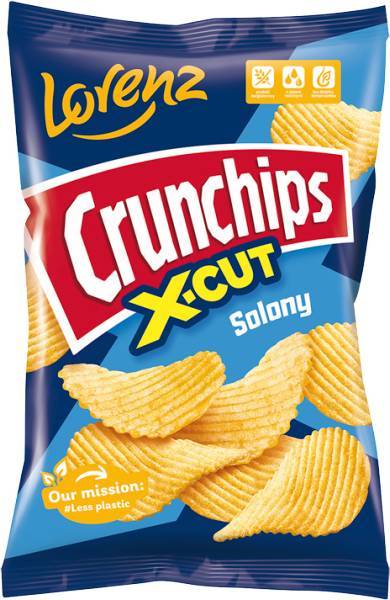 Crunchips X-Cut Solone 140 g