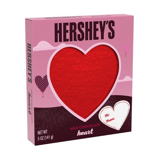 Order HERSHEY'S Milk Chocolate Heart Candy, Valentine's Day, 5 oz food online from CVS store, Providence County on bringmethat.com