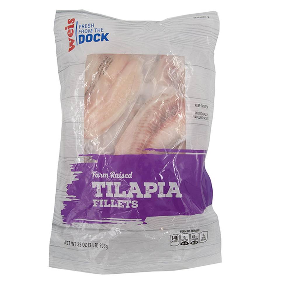 Weis Fresh From the Dock Tilapia Fillets (32 oz)