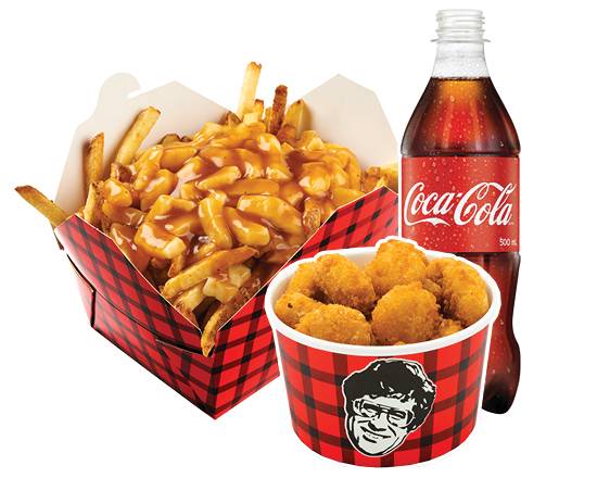 Combo - Add a Small Side and Pop or Water to your Poutine!