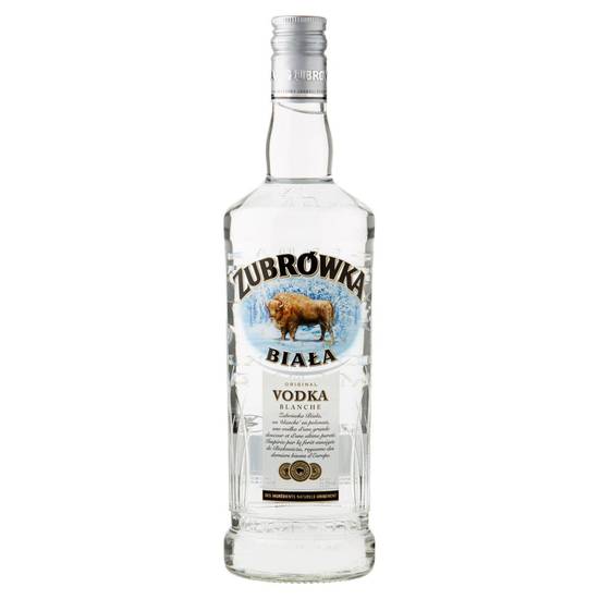 Vodka blanche ZUBROWKA - la bouteille de 70 cL