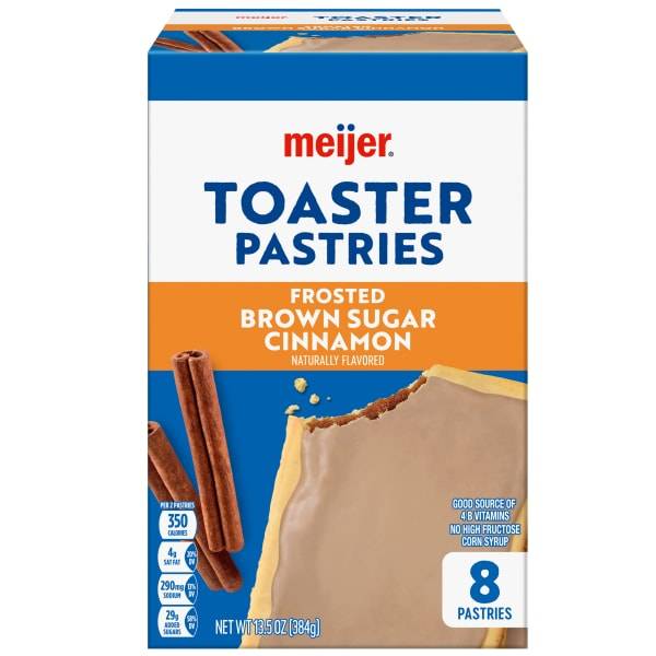 Meijer Brown Sugar Cinnamon Frosted Toaster Treats (8 ct)
