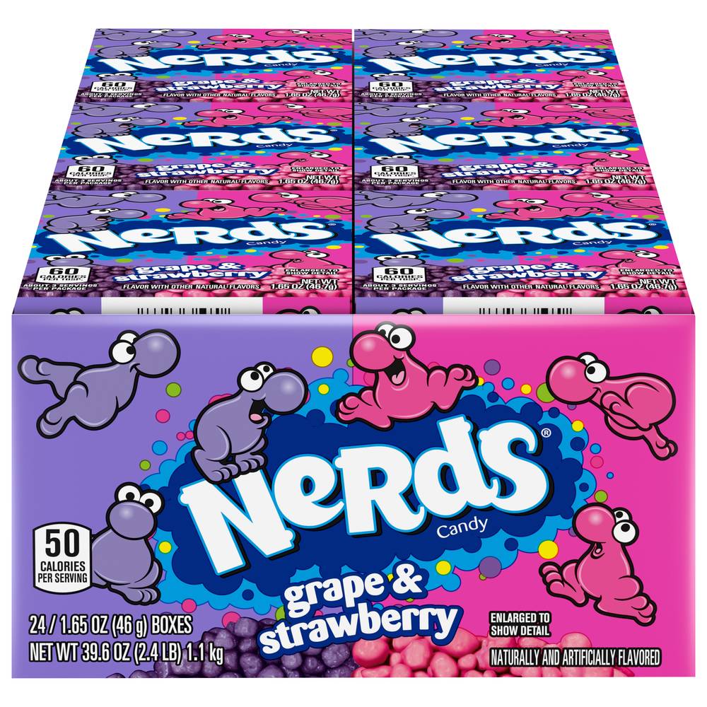 Nerds Seriously Strawberry Gotta-Have Grape Candy (1.65 oz)