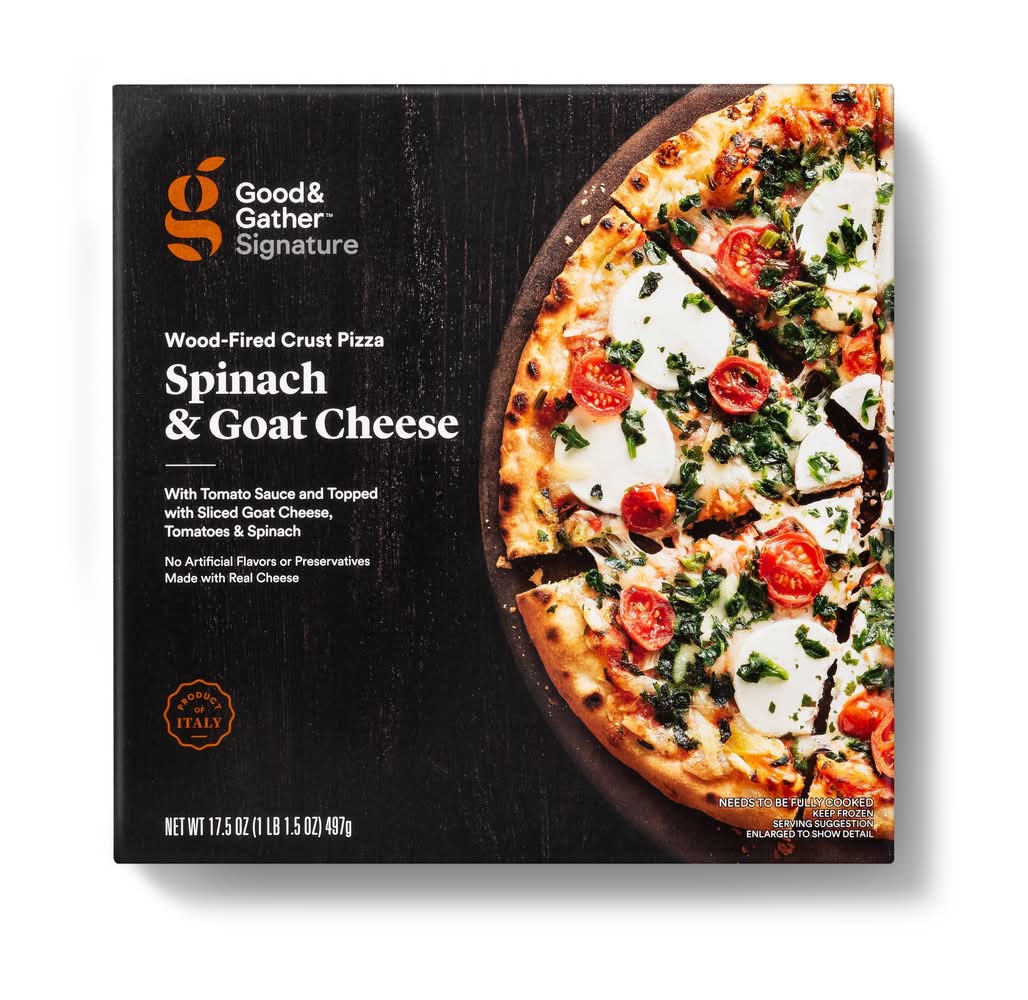 Good & Gather Signature Spinach & Goat Cheese Frozen Pizza (17.5 oz)