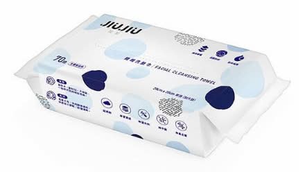 JIUJIU 抽取式洗臉巾 70張入