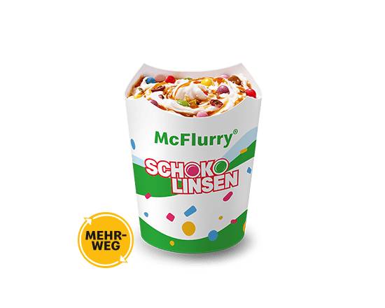 McFlurry® Original Schokolinsen Karamell-Sauce Mehrweg