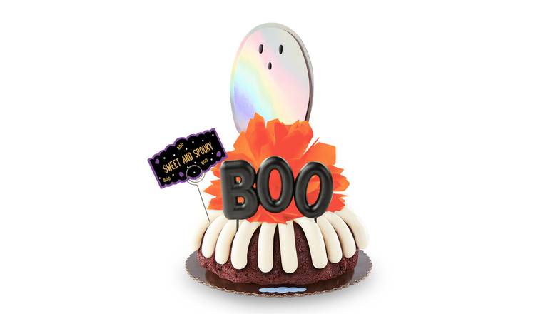 Sweet and Spooky 8" Decorated Bundt Cake