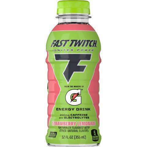 Fast Twitch Energy Drink Strawberry Lemonade 12oz