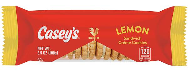Casey's Lemon Creme Cookies 3.5oz