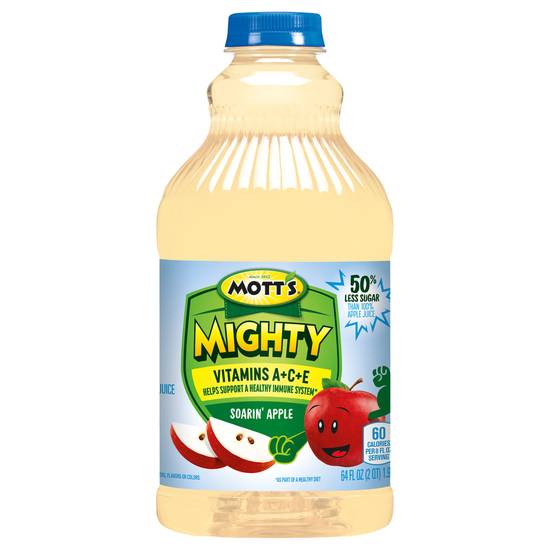 Mott's Mighty Soarin' Apple Juice (64 fl oz)