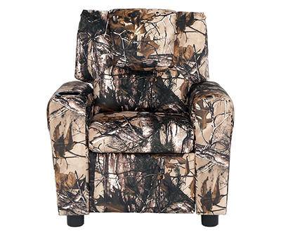 Kids Tree Camo Print Recliner