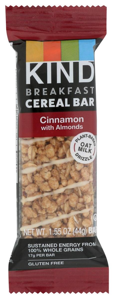 KHLV02209104 1.55 oz Cinnamon with Almonds Bar