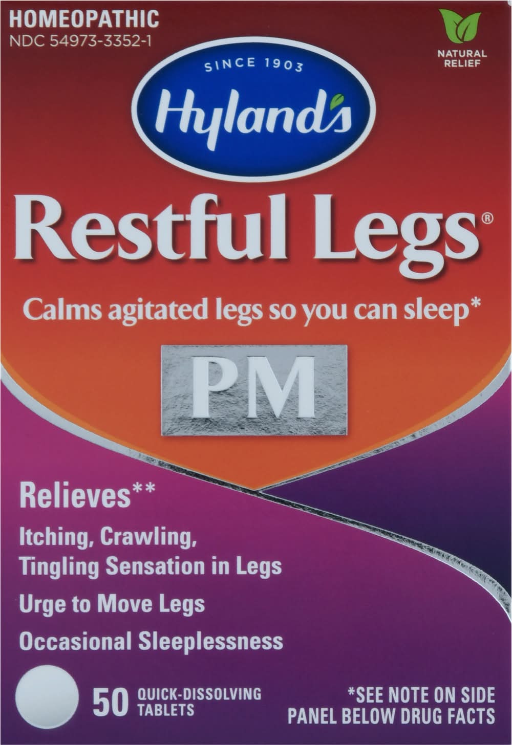 Hyland's Restful Legs Homeopathic Quick-Dissolving (1.6 oz)