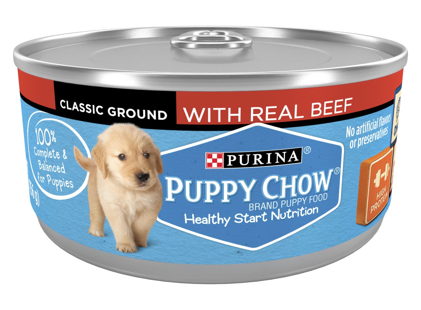 Purina Puppy Chow Classic Ground With Real Beef (5.5 oz)