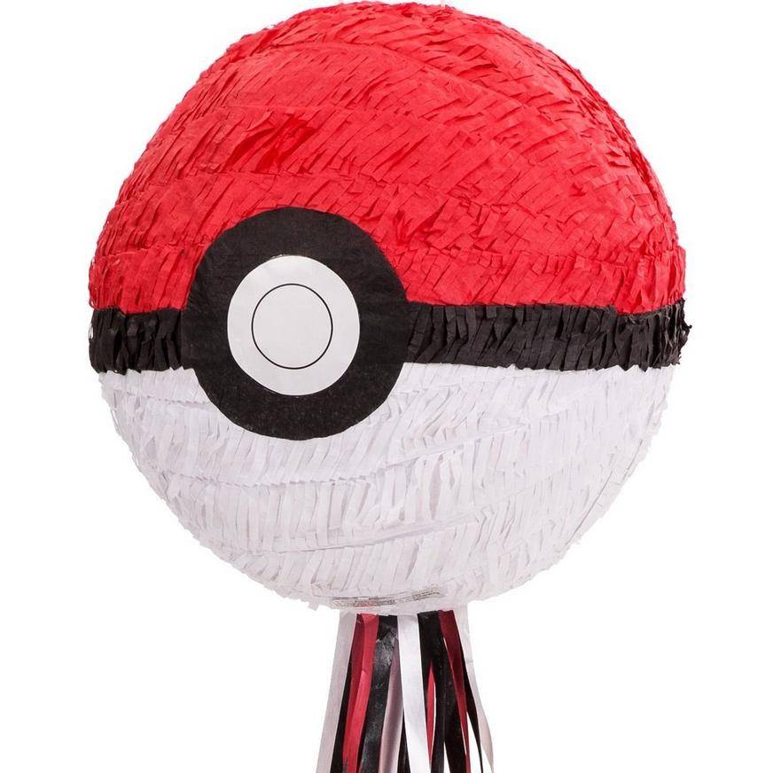 Pull String Poke Ball Pinata - Pokemon
