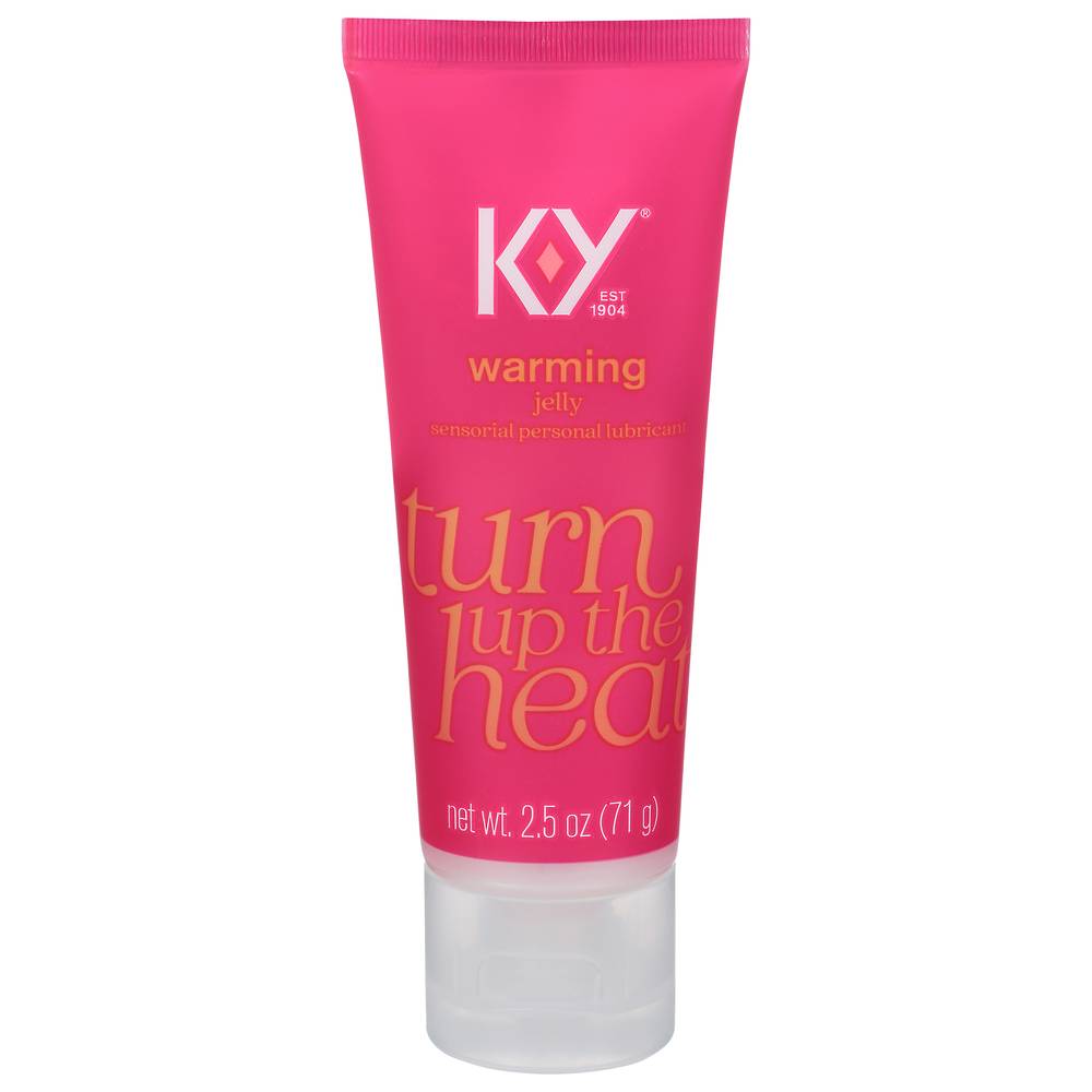 K-Y Jelly Warming Personal Lubricant (2.5 oz)