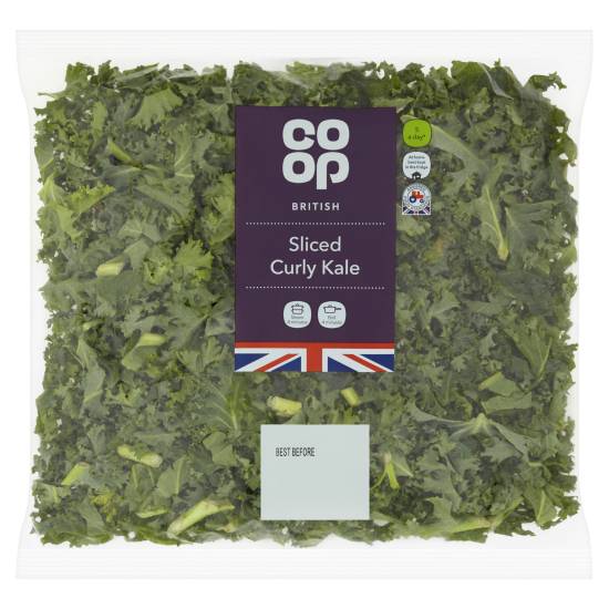 Co-op British Sliced Curly Kale