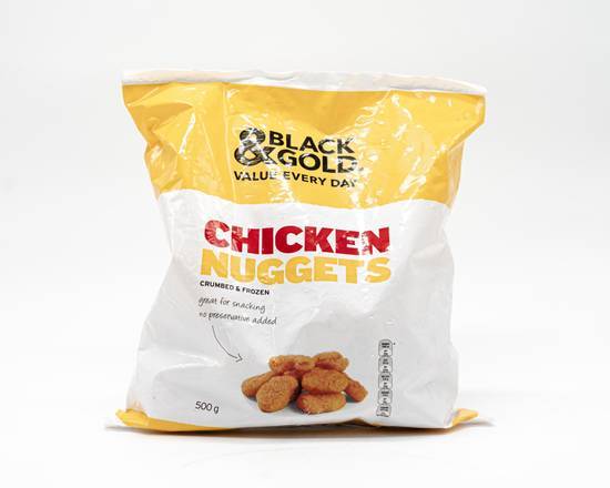 Black & Gold Chicken Nuggets 500g