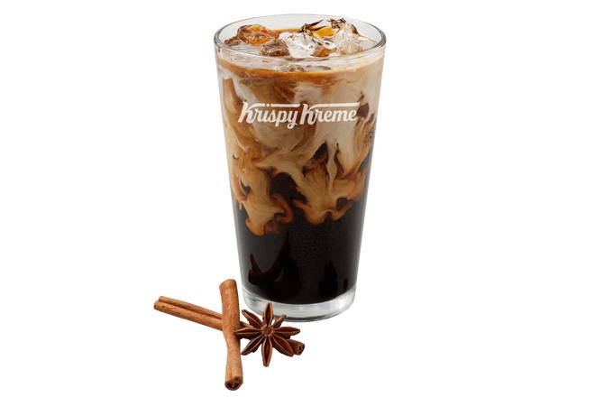 Pumpkin Spice Iced Coffee with Milk