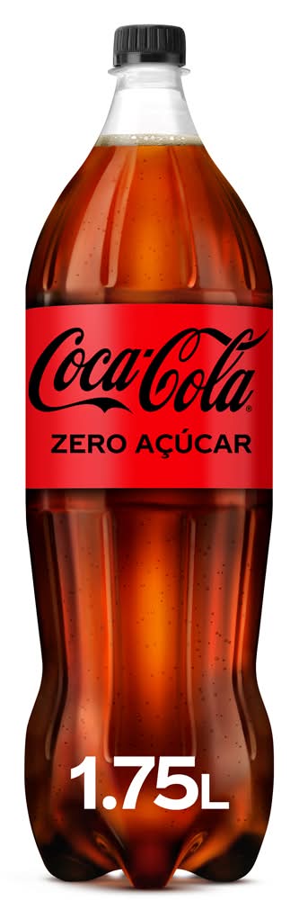 Coca-Cola - Refrigerante Sem Açúcar, garrafa de 1.75 l