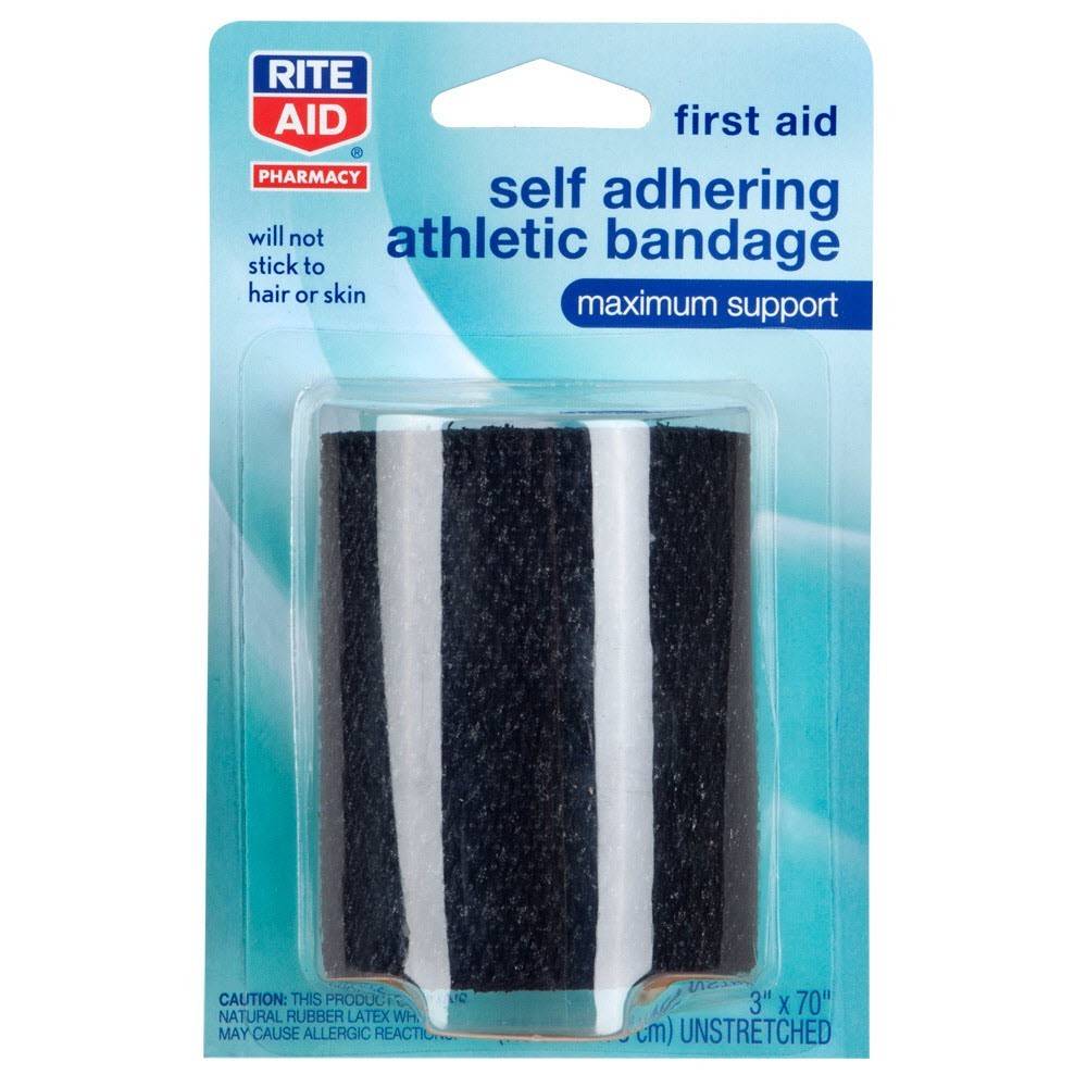 Rite Aid First Aid Self Adhering Athletic Bandage Maximum Support 3" x 70" (1 ct)