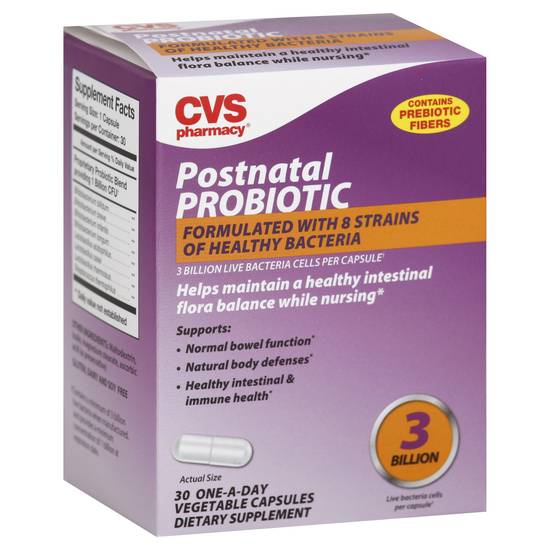 Cvs Pharmacy Postnatal Probiotic (30 ct)
