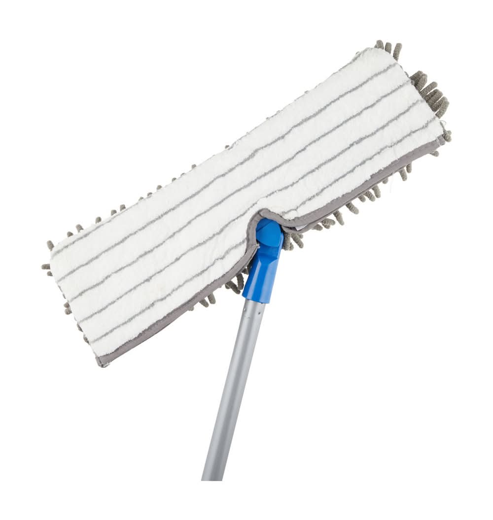 TrueLiving 2-In-1 Deluxe Microfiber Flip Mop