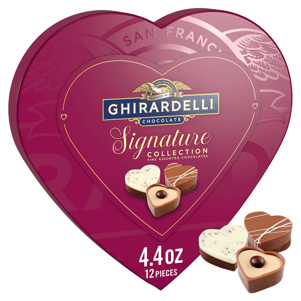 Ghirardelli Sweet Hearts Premium Chocolate Assortment (4.4 oz)