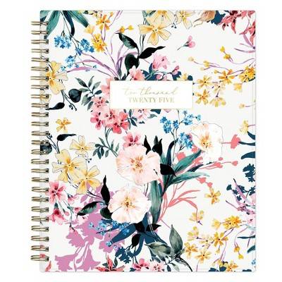 BlueSky 2025 Weekly/Monthly Planner with Notes 9.25"x7.87" Wirebound Midsummer Day: Agenda, January-December, Adult