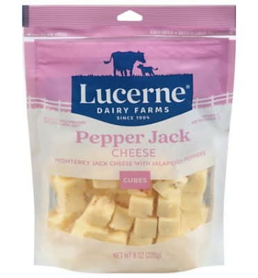 Lucerne Pepper Jack Cheese Cubes (8 oz)
