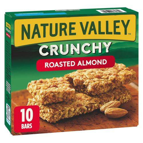 Nature Valley Bars Crunchy Roasted Almond Granola Bars (230 g)