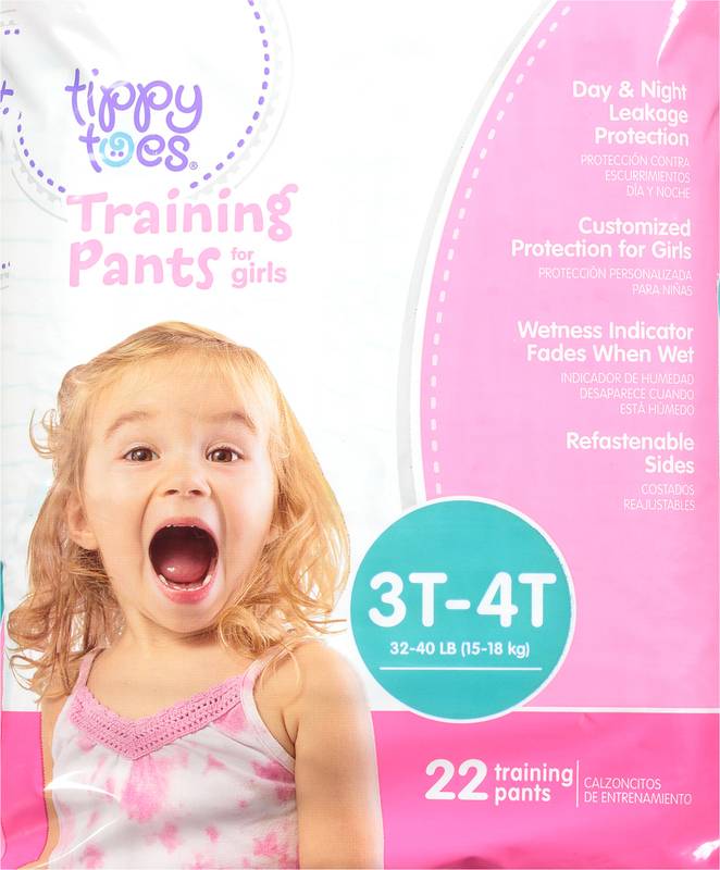 Topco Topcare Tippy Toes Girl Large (22 ct)