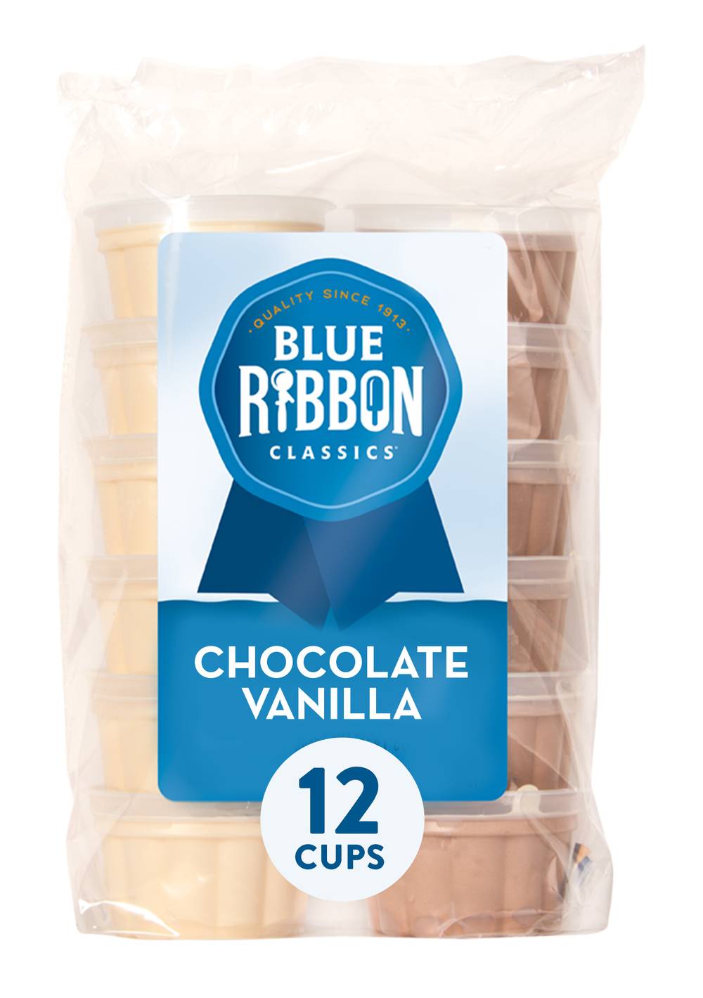 Blue Ribbon Classics Chocolate and Vanilla Frozen Dairy Dessert (36 fl oz)