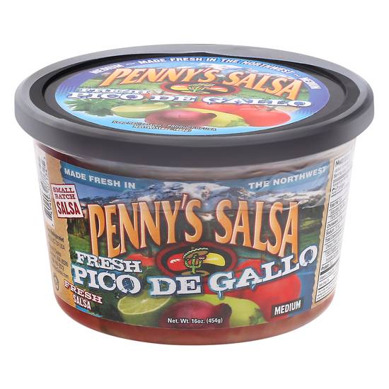 Pennys Salsa Medium Fresh Pico De Gallo