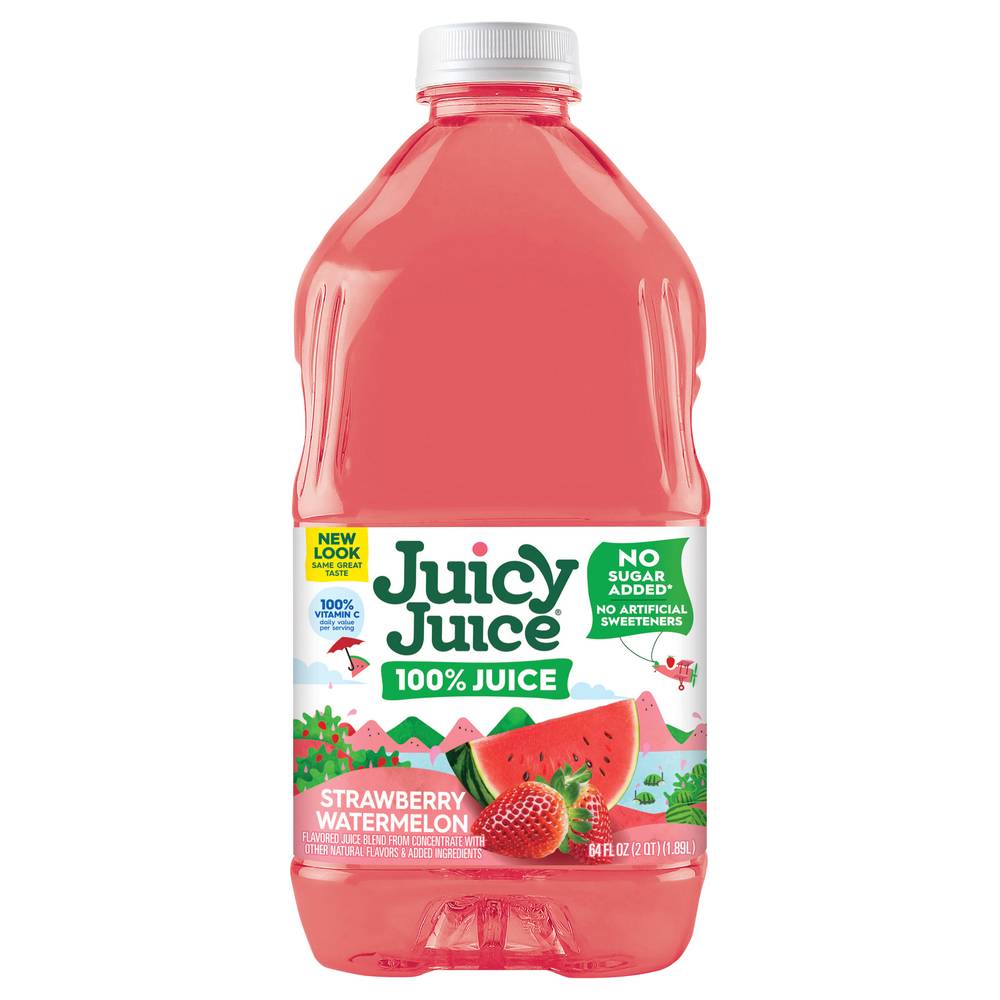 Juicy Juice Strawberry Watermelon 100% Juice (64 fl oz)