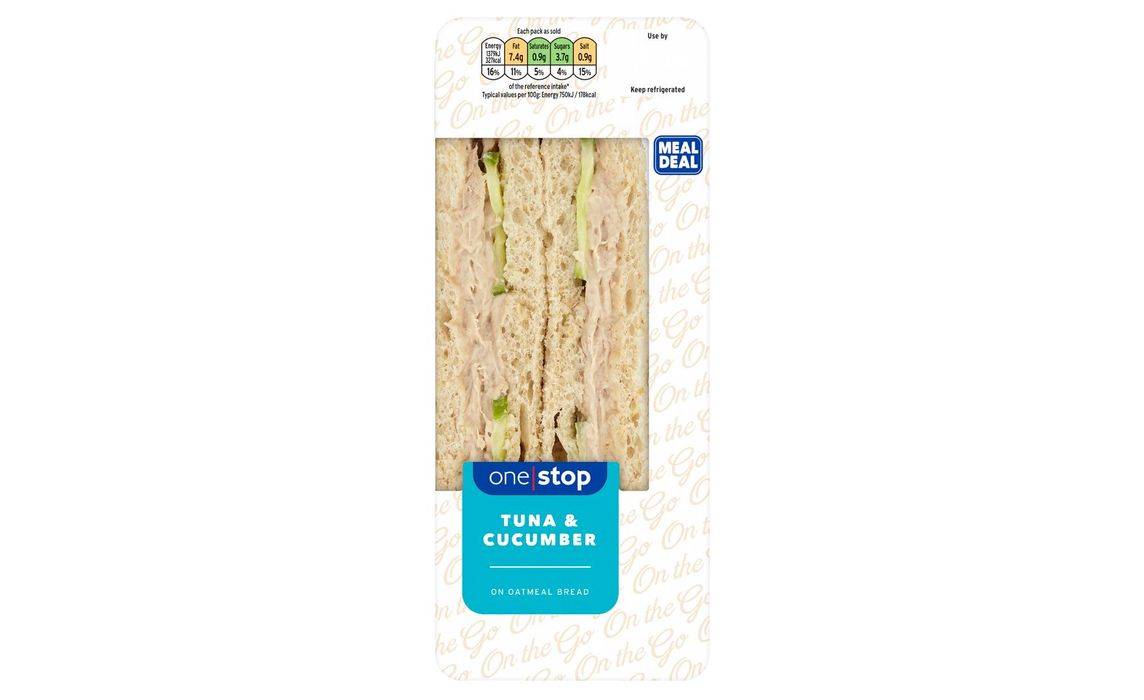 £4 Meal Deal: Tuna & Cucumber Sandwich + Drink + Snack