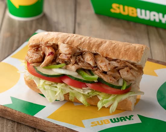 6吋照燒雞肉潛艇堡 6-Inch Chicken Teriyaki Sub