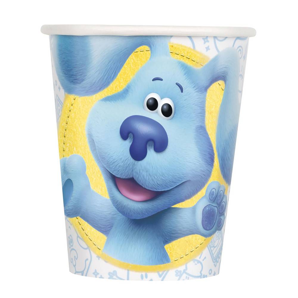 Unique Party Favors Blue's Clues Paper Cups Delivery Near Me Order