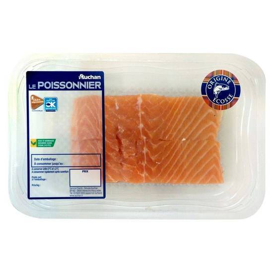 Pavés de saumon sans arête - auchan - 250g