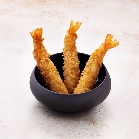 Crevettes tempura
