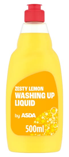 ASDA Lemon, Washing Up Liquid (500ml)