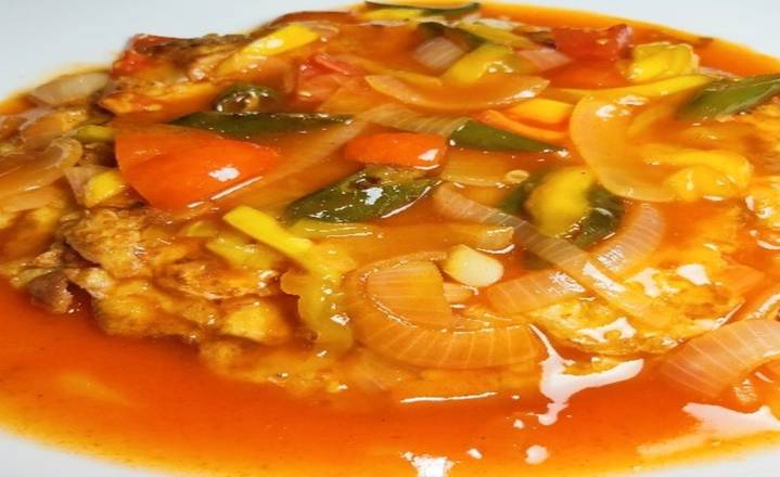 E1.Vegetable Egg Foo Young-菜蓉蛋