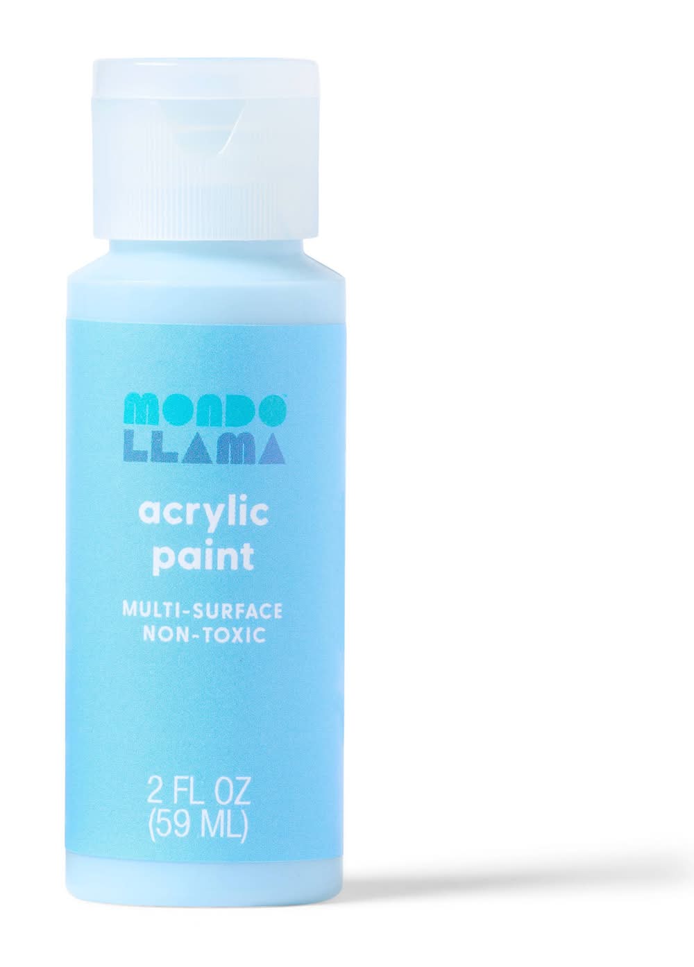 Mondo Llama Faded Denim Satin Acrylic Paint (2 fl oz)