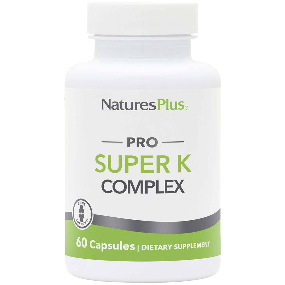 Naturesplus Super K 2040 Mcg - (60 Vegetarian Capsules)