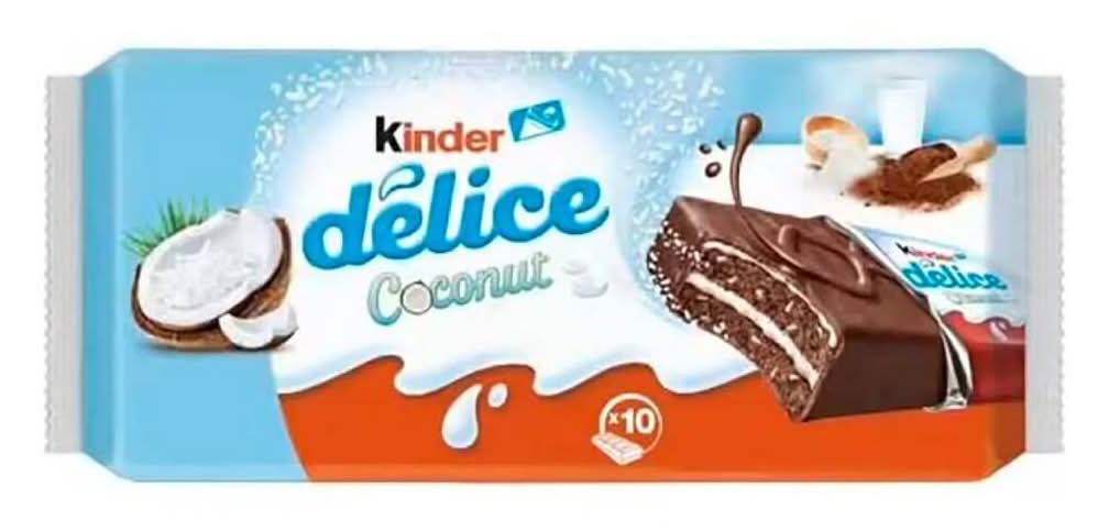 Kinder · Pastelito délice coco (39 g)