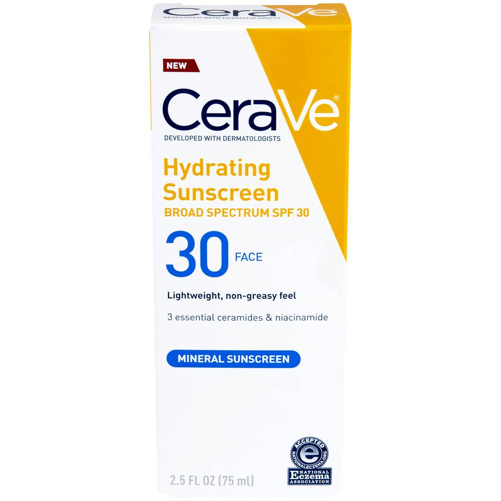 CeraVe Mineral Sunscreen Lotion SPF 30 (2.5 oz)